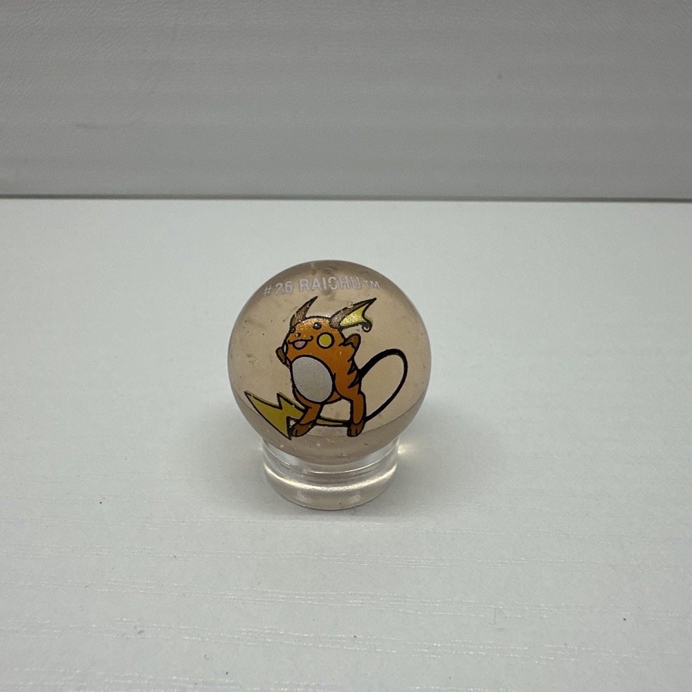 Vintage ToyBiz Pokemon Marble #26 Raichu